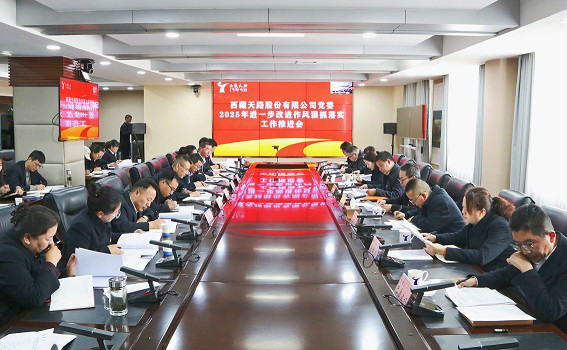公司党委召开2025年进一步改进作风狠抓落实工作推进会